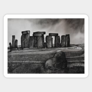 Stonehenge Wiltshire England Sticker